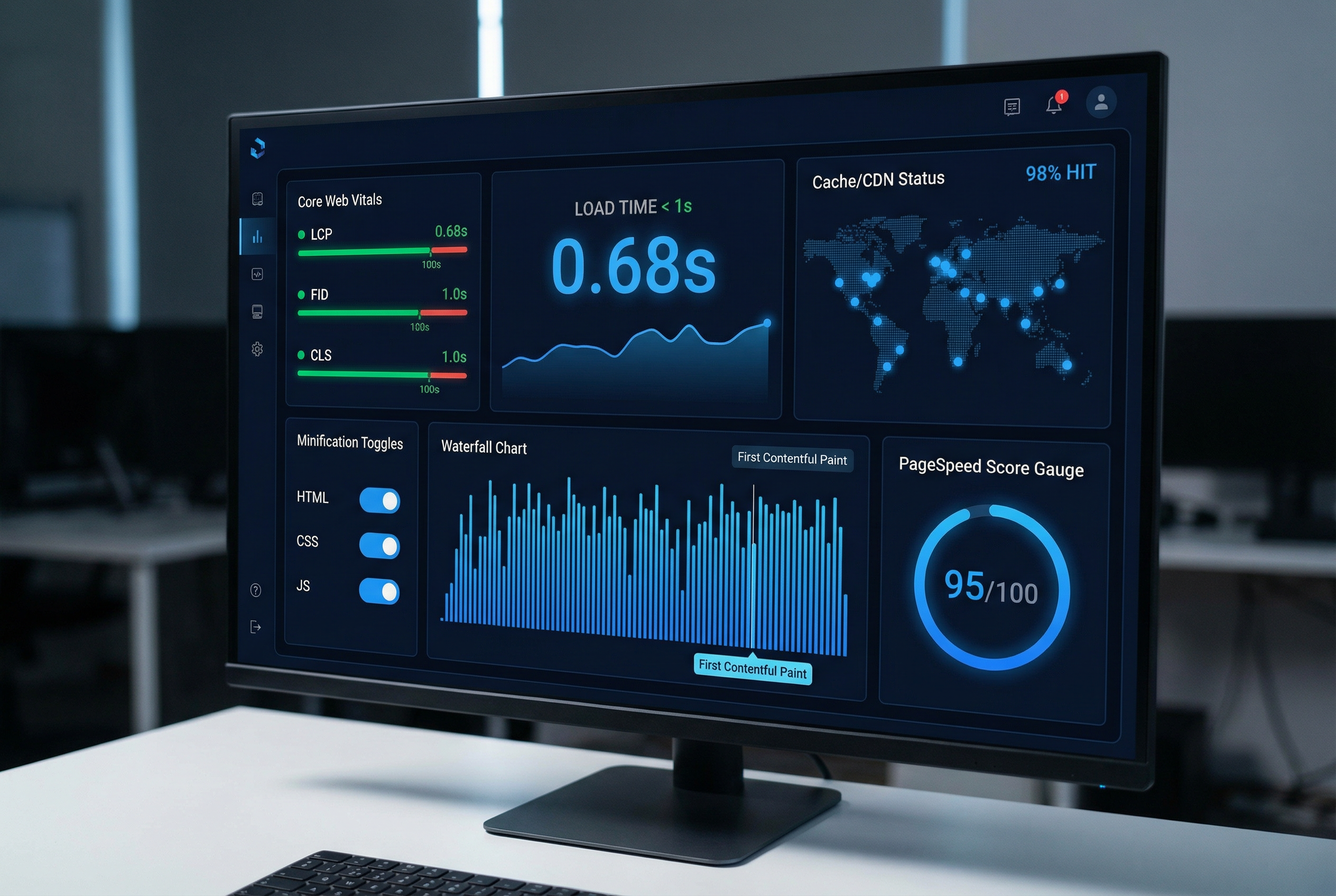 Dashboard Rendimiento